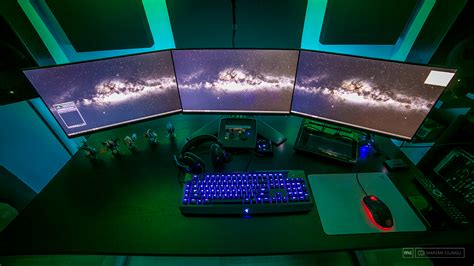 studio gaming room setup battlestation ultimate gaming setup
