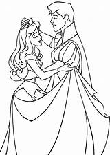 Coloring Sleeping Beauty Pages Prince Aurora Princess Phillip Disney Fairies Eric Print Drawing Philip Dance Take Clipart Colouring Dancing Kids sketch template