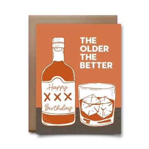 hbd older   greeting card birthday cards beer birthday