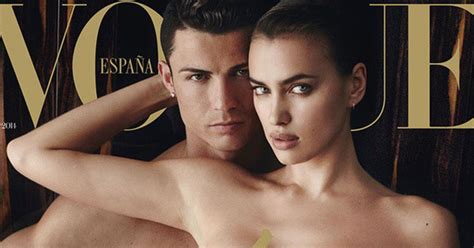 Cristiano Ronaldo And Girlfriend Irina Shayk Pose For Vogue España
