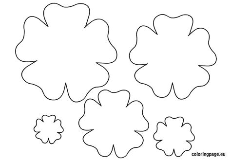images   printable flower shape templates scalloped