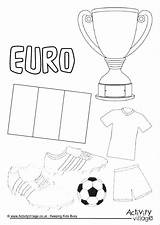 Pages Coloring Euro Getcolorings sketch template