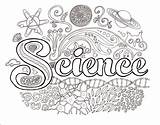 Science Coloring Pages Binder Lab Chemistry Printable Cover Week Middle Kids Astronomy Sheets Days Color Students Notebook School Schoolers Psychology sketch template