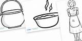 Pot Porridge Magic Colouring Sheets Coloring Twinkl Activities Story Visit Pages sketch template