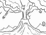 Mewarnai Gunung Meletus Sketsa Putih Hitam Merapi Pemandangan Untuk Paud Banjir Marimewarnai Unggun Kreasi Gampang Mudah Dapatkan Galeri sketch template