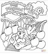 Tegninger Flurry Ausmalbilder Parc Playland Poney Ponis Malebog Spielplatz Colorier sketch template