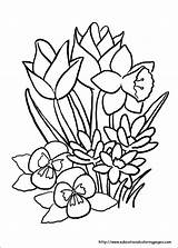 Spring Coloring Pages Printable Kids Spring1 sketch template