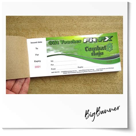 T Voucher T Certificate Cheque Book Style