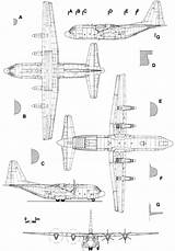 Hercules Lockheed Blueprint 130j C130 Airplane Drawingdatabase Herc sketch template