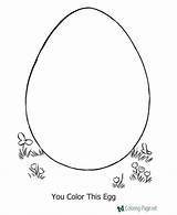 Easter Egg Coloring Pages Preschool Color Eggs Own Printable Colouring Kids Crafts Print Toddlers Activities Children Decorate Toddler Printing Help sketch template