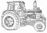 Traktor Bulldog Colouring Tractors Combine Gritty Harvester Lanz Fahrzeuge sketch template
