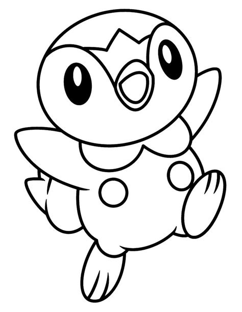 coloring pages  piplup  getdrawings