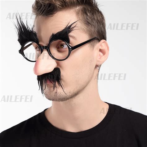 [usd 6 26] Beard Glasses People Nose Big Nose Party