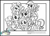 Pony Coloring Little Pages Mlp Magic Friendship Eg Mane Color Print Printable Six Book Games Drawing Sheet Characters Ponies Kids sketch template