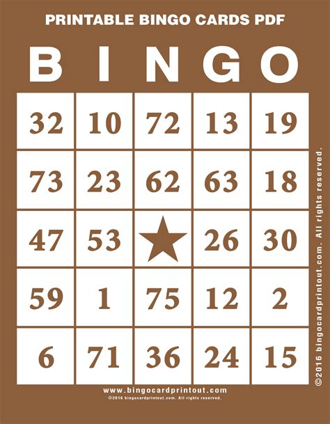 excel templates blank printable bingo cards