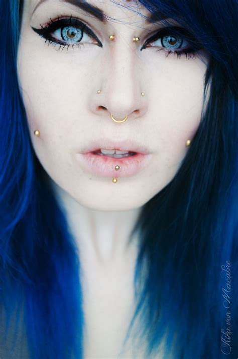 I Seriously Never Really Liked Dimple Piercings But This Kinda Works