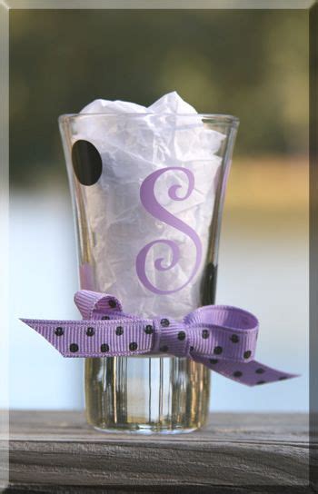 Personalized Polka Dot Shot Glass Shot Glasses Diy Shot