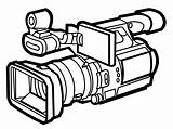 Camera Clipart Surveillance Library Clip sketch template