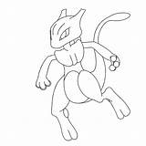 Mewtwo Coloring Pages Pokemon Getcolorings Printable Print Getdrawings sketch template