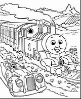 Thomas Coloring Pages Printable Friends Getcolorings Color sketch template
