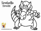 Pokemon Krookodile Coloring Pages Victini Zorua Getcolorings Print Color Categories Game sketch template