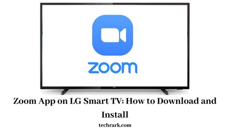 zoom app  lg smart tv     install