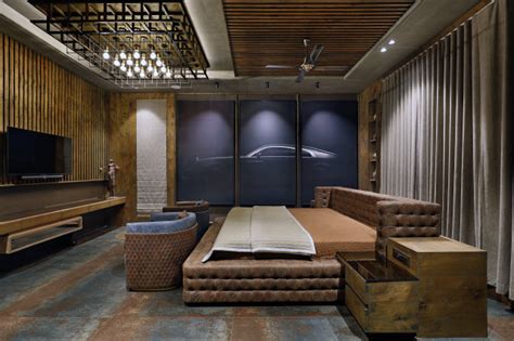 bedroom industriel chambre ahmedabad par ace associates