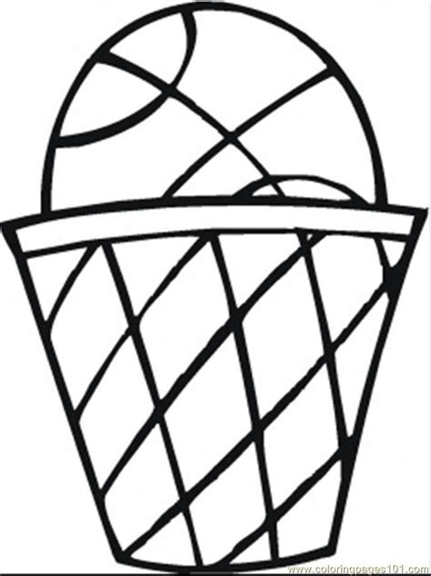 gallery  basketball net coloring page work ideas pinterest