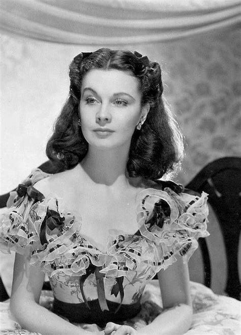 Vivien Leigh Gone With The Wind 1939 Hollywood Glamour Beautiful