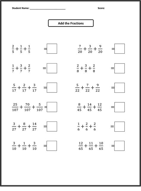math worksheets  grade  activity shelter