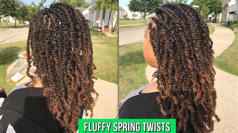 individual spring twists easy tutorial youtube