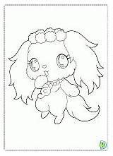 Coloring Jewelpet Sapphie Pages Jewelpets Dinokids sketch template
