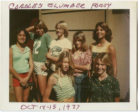 vintage everyday cool polaroid prints of teen girls in the 1970s 70s vintage 1970s