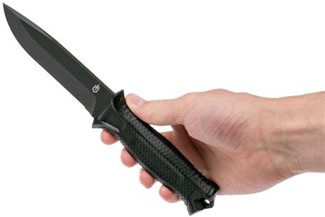 gerber strongarm fixed blade black fe   fixed knife advantageously shopping