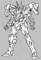 Coloring Pages Gundam Trending Days Last Template sketch template