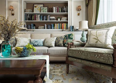 modern american style living room design  model cgtrader