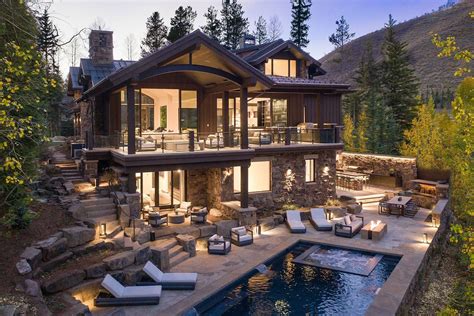 stunning mountain homes luxury alpine chalets  ski