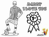 Coloring Soccer Pages Father Printable Fathers Cool Dad Colouring Daddy Boy Football Kids Softball Graffiti Sports Yescoloring Color Boys Book sketch template