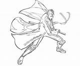 Coloring Vergil Marvel Capcom Vs Skill Pages Fujiwara Yumiko Comments Coloringhome sketch template