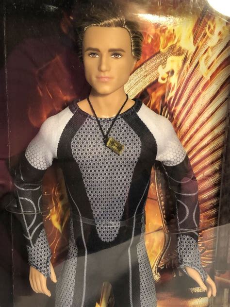 The Hunger Games Barbie Ken Doll Peeta Catching Fire Josh