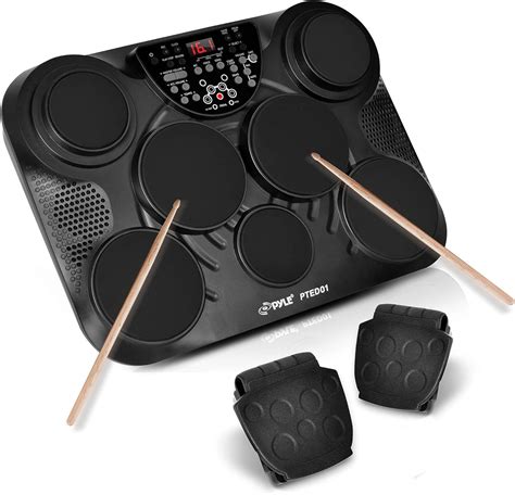 pyle pro tabletop electronic drum pad pted review
