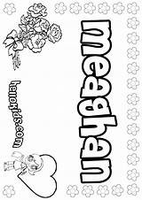 Coloring Meaghan Montana Pages Color Hellokids Joe Print Names Template Colouring sketch template