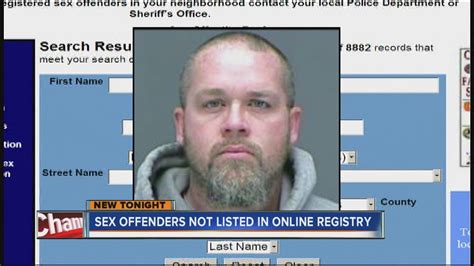 Online Sex Offender List Of Names