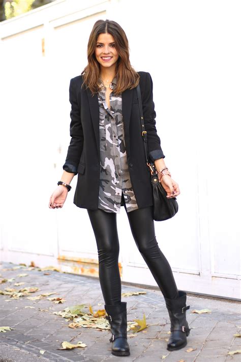 How To Wear Black Leather Leggings Lena Penteado