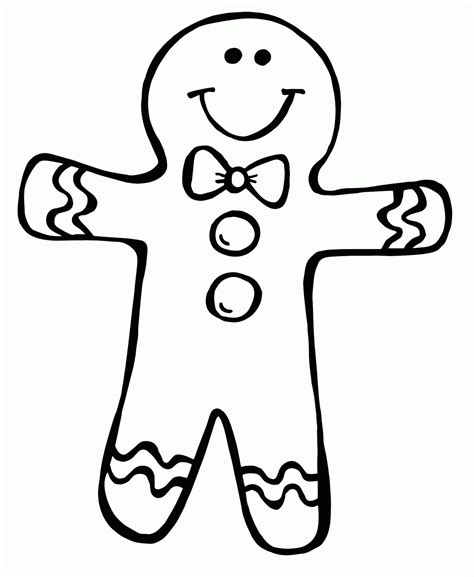 gingerbread boy  girl coloring pages hicoloringpages coloring home