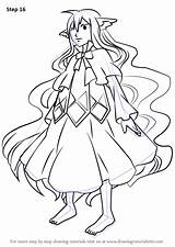 Fairy Tail Mavis Vermillion Draw Step Drawing Anime Improvements Necessary Finally Finish Make sketch template
