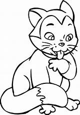 Coloring Read Cat Wecoloringpage sketch template