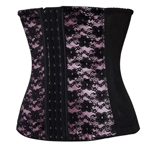 buy women corset underbust bustier slimming girdles