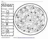 Pizza 100 Topping Printable Activity School Days Kids Clipart Toppings Kindergarten Graphing Sheets Freebie Clips Charlotte 100th Sheet Math Clip sketch template