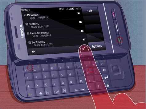 format nokia symbian series  phones  steps